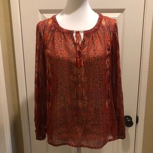 Rose & Olive blouse w/cami in EUC like NEW!